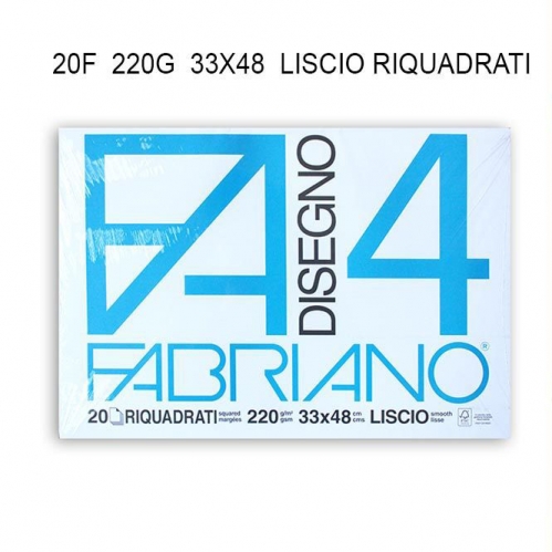 FABRIANO F4 33*48 RIQUADRATO