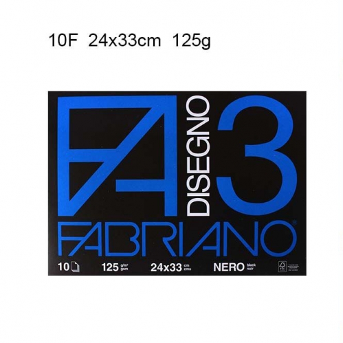 FABRIANO F3 24*33 NERO