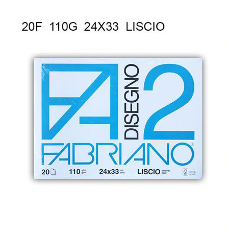 FABRIANO F2 24*33 LISCIO