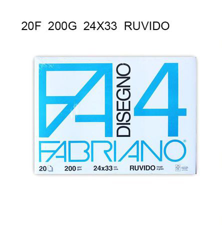 FABRIANO F4 24*33 RUVIDO