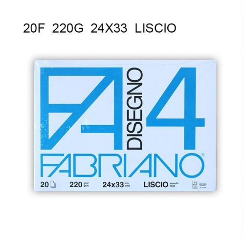 FABRIANO F4 24*33 LISCIO