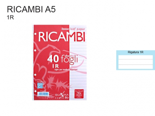 RICAMBI A5 40FF