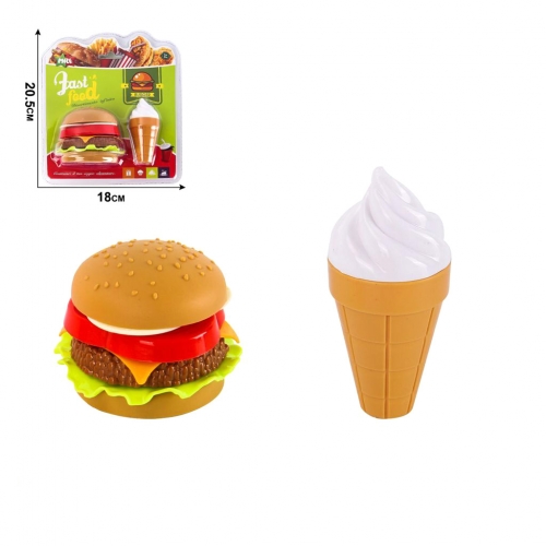 COMBINAZIONE DI HAMBURGER GIOCATTOLO