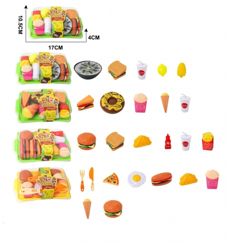 SET COMBINATO DI FAST FOOD