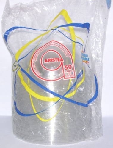 ARISTEA COPPETTE 380CC PET 50PZ