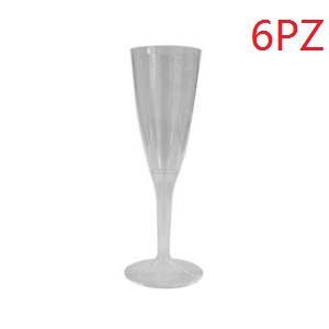 CALICE CHAMPAGNE 6PZ TRASPARENTE