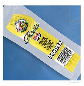 ARISTEA CUCCHIAI PLASTICA 20PZ GIALLO