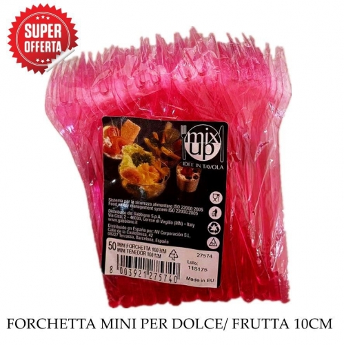 FATIGATI FORCHETTE MINI 50PZ FUCSIA