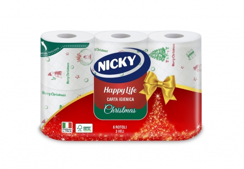 NICKY C.IGIENICA HAPPY CHRISTMAS 3V 6R