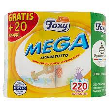 FOXY MEGAASCIUGATUTTO 2R 2V