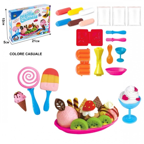 SET MINI GELATO COLORE FANGO