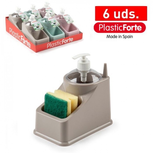 DISPENSER CON PORTASPUGNE SQUARE SURT VRM