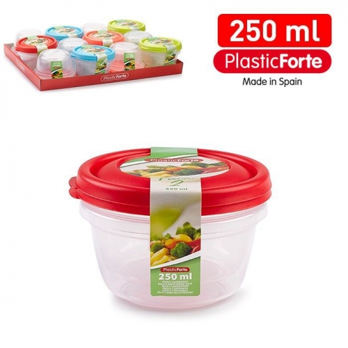 SET 2 CONTENITORI PER FRIGO ROTONDI 250ML