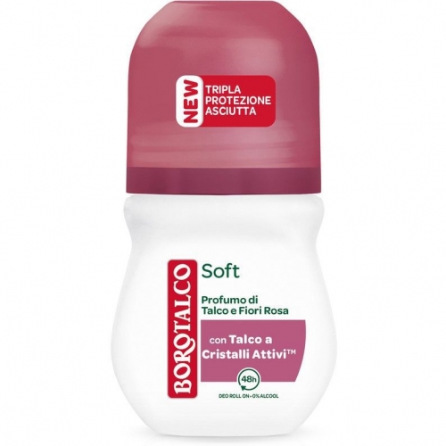 BOROTALCO DEO ROLL ON 50ML SOFT