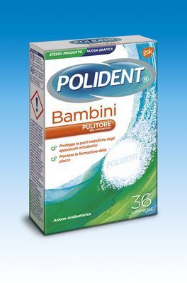 POLIDENT COMPRESSE BAMBINI