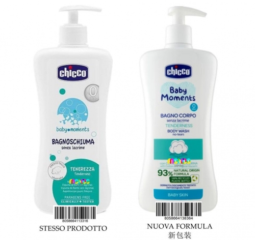 CHICCO BABY MOMENTS BAGNO 500ML TENDERNESS