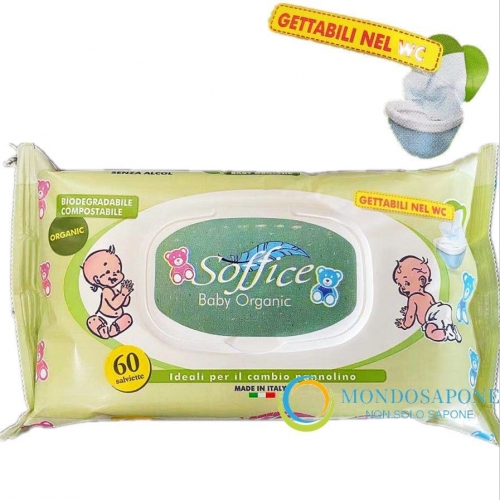 SOFFICE SALVIETTE BABY ORGANIC 60PZ