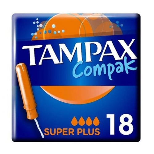 TAMPAX COMPAK 18PZ SUPER PLUS