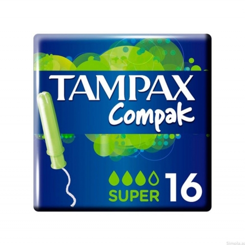 TAMPAX COMPAK 18PZ  SUPER
