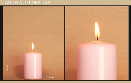 CANDLE VARNISH ROSY