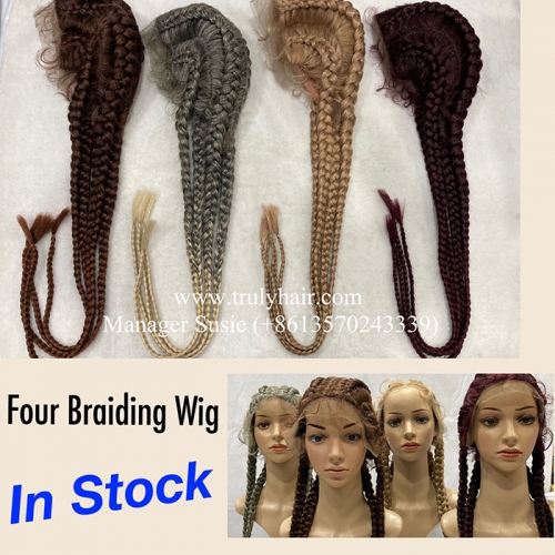 Four braiding wig synthetic hair materia 380g per piece