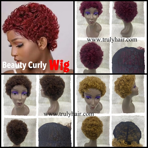 Beauty curly wig