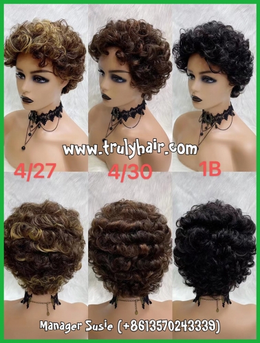 Madam Curly wig