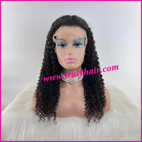 High quality lace front wig deep wave (made by 13X4 lace frontal）