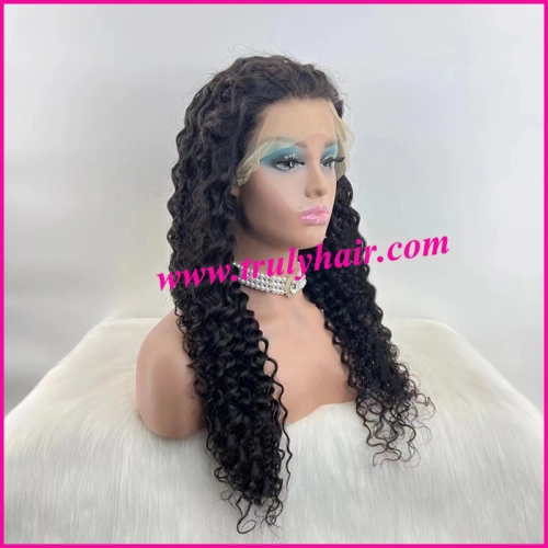 High quality lace front wig water wave (made by 13X4 lace frontal）