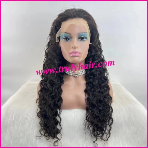 High quality lace front wig natural wave (made by 13X4 lace frontal）