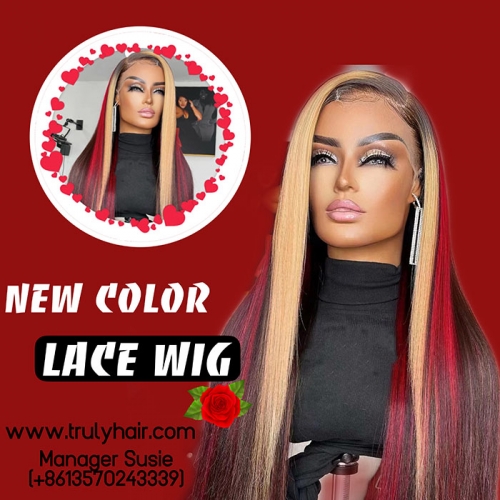 High quality customized wig 13X4 straight lace wig