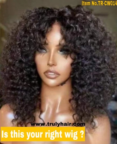 High quality 14inches customized lace front wig CW014