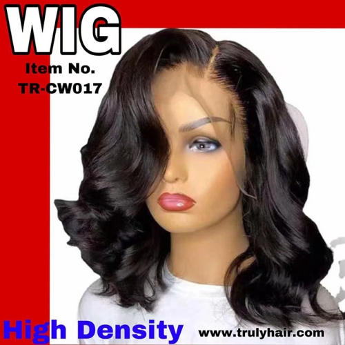 High density 13X4 lace front wig 230g full wig