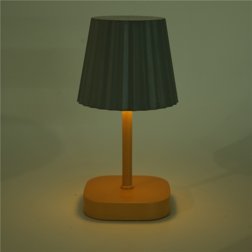 DESCRIPTION:
  D10.5X10.5X23CM  TABLE LAMP  3 COLORS