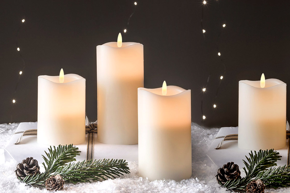 LED - PILLAR CANDLE