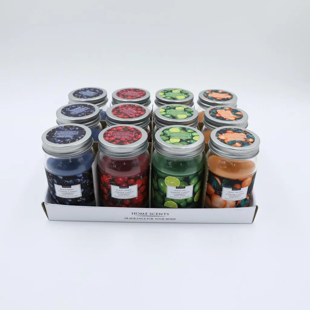D7X12CMH SCENTED GLASS CANDLE