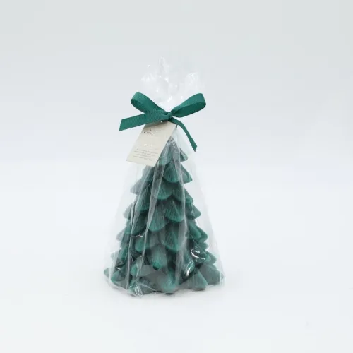 D9.6X13CMH XMAS TREE CANDLE