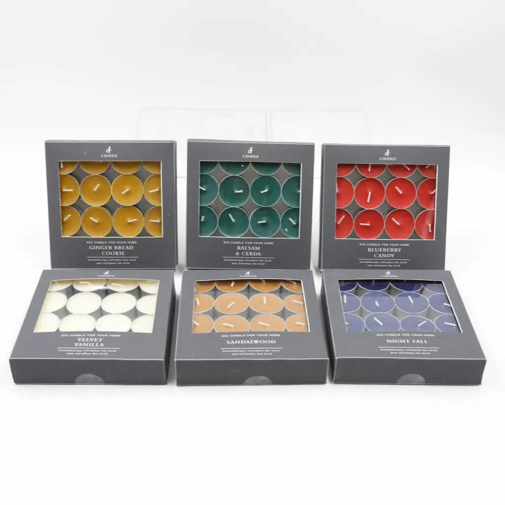 S/32 D3.72X1.5CMH SCENTED TEALIGHT