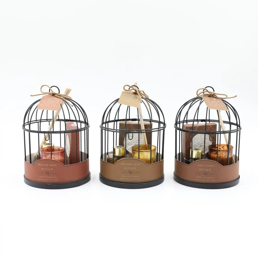 METAL CAGE AROMAT GIFT SET