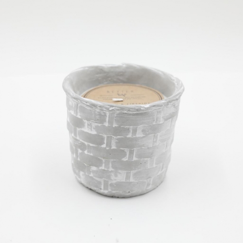 D14X12CMH CEMENT SCENTED CANDLE