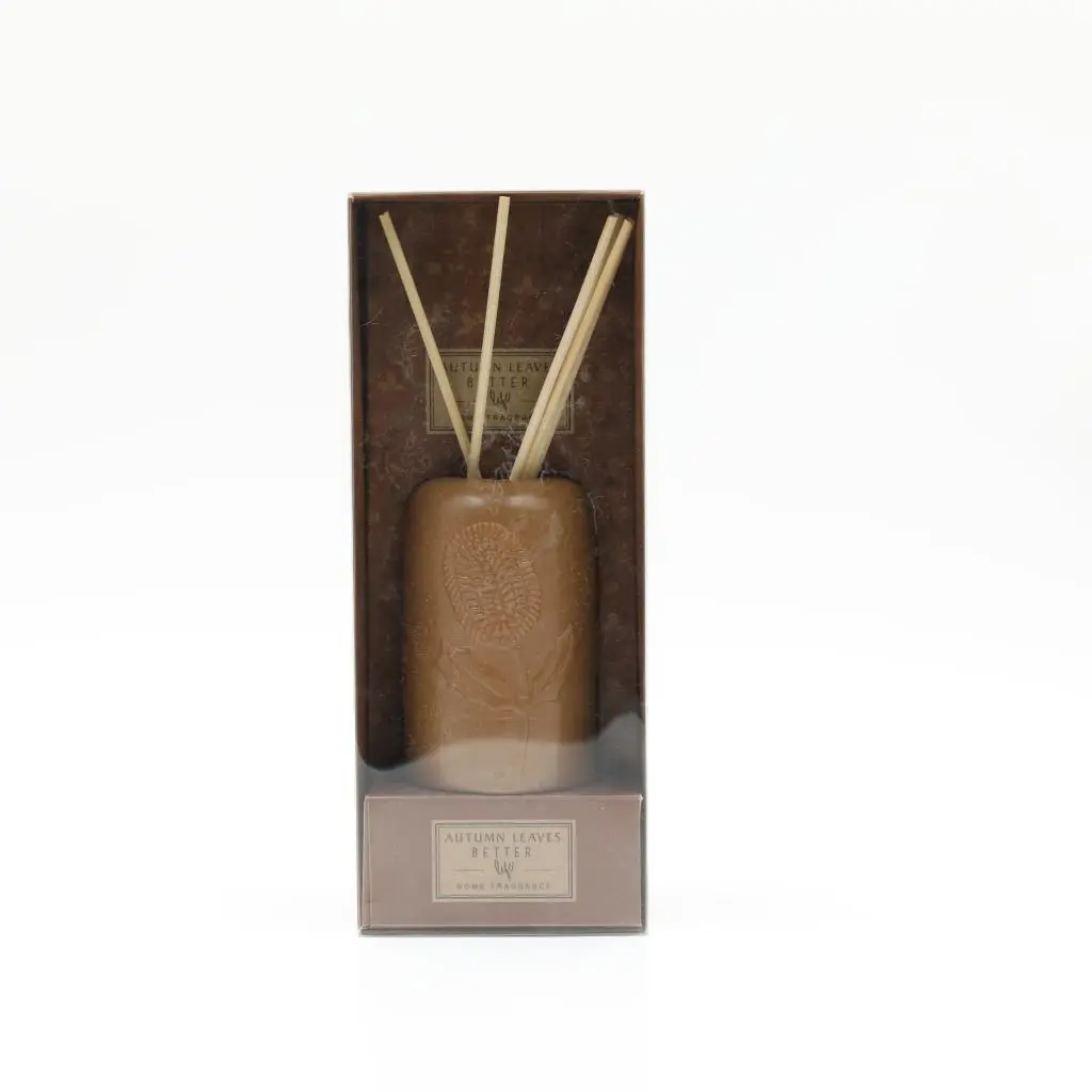 11X8X28CMH CERAMIC DIFFUSER BOTTLE+100PCS PET DIFFUSER+6PCS RATTAN