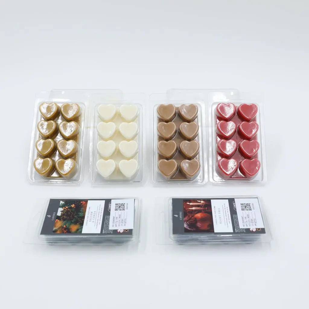 6X11X2CMH HEART SHAPE WAX MELT