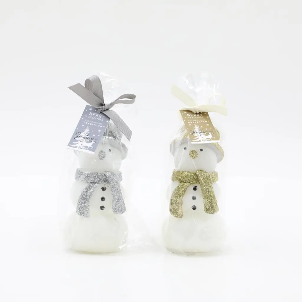 D6.5X12.5CM DECORATED CANDLE