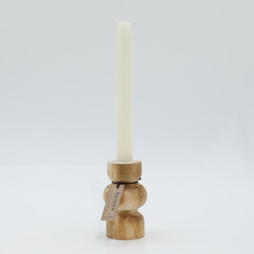 D6X10CMH WOODEN CANDLE HOLDER