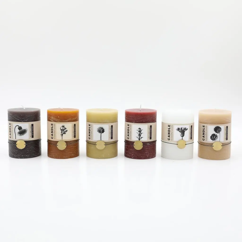 D7X10CM RUSTIC CANDLE