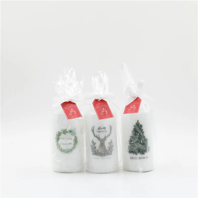 D6X12CMH DECOL PILLAR CANDLE