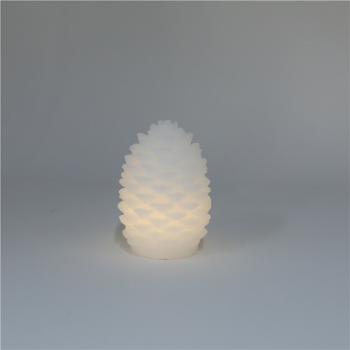 D8X9.5CMH LED CANDLE PINECONE