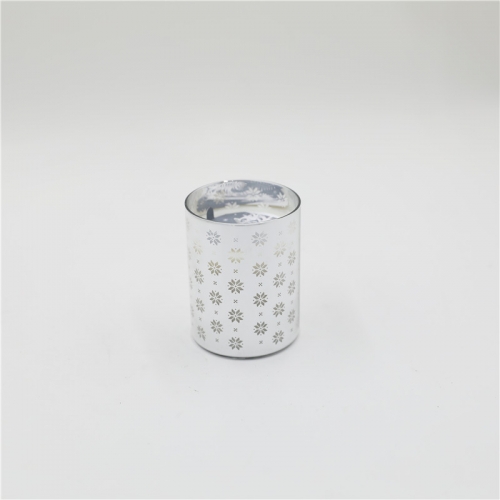 D7.5X10CM ELECTRIC GLASS CANDLE