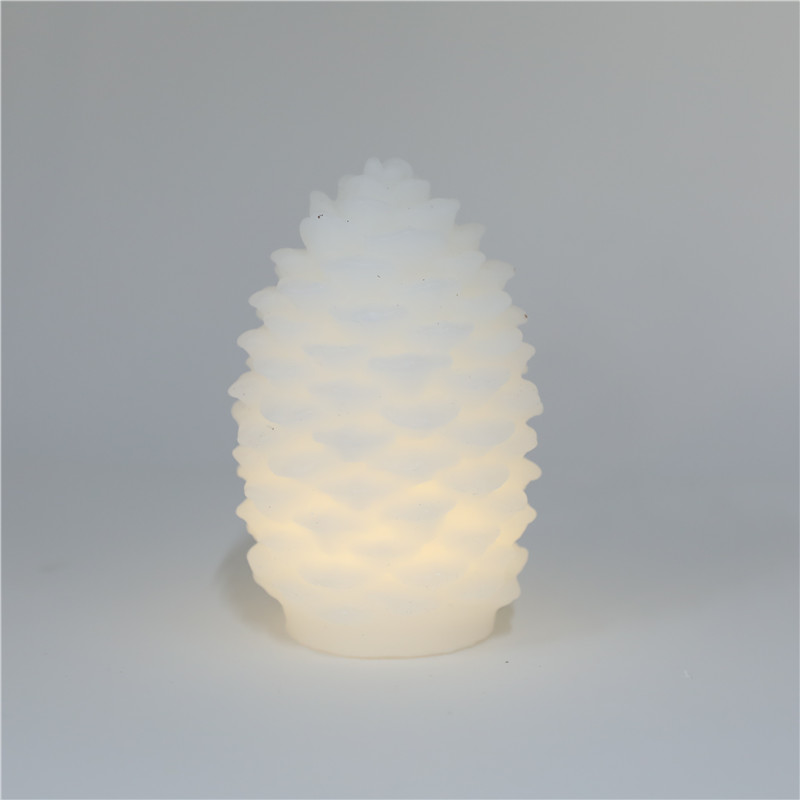 D9X14CMH LED CANDLE PINECONE