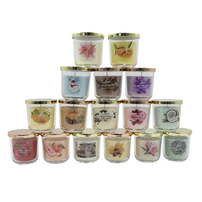 D9.5X9.5 CMH SCENTED CANDLE W/METAL LID